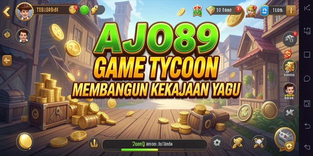 Screenshot AJO89 menampilkan gameplay Tycoon yang menarik dan interaktif.