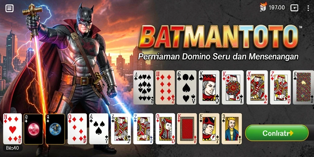 Tampilan gameplay seru dari BATMANTOTO yang menarik.