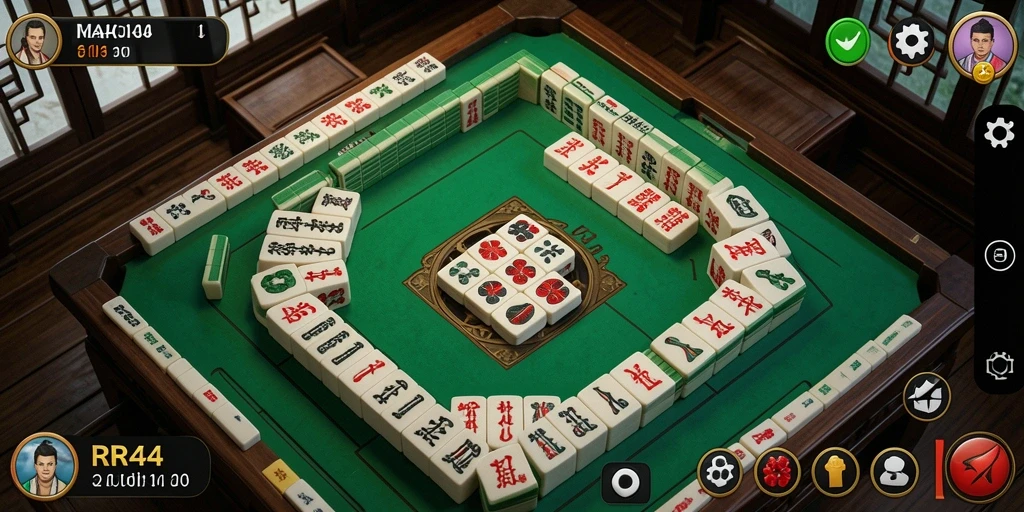 Screenshot menunjukkan gameplay seru dan menantang di RR44.