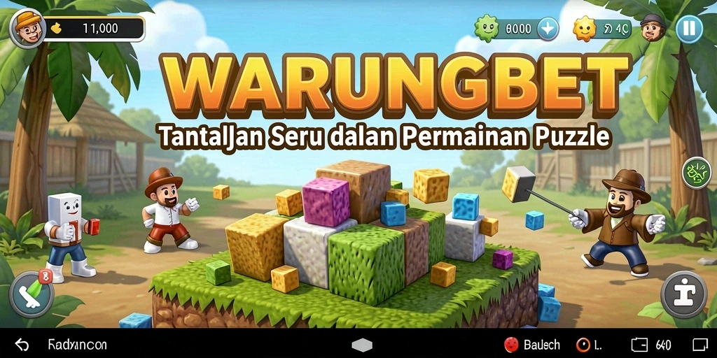Screenshot dari gameplay menantang di WARUNGBET.